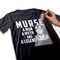 Nurse DTF Transfer - Murse Myth Legend Medical Ready To Press